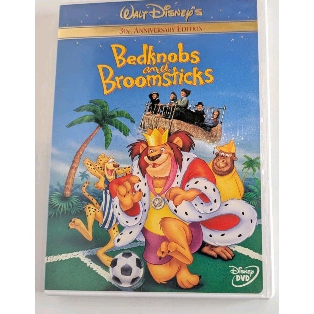 Bedknobs and Broomsticks DVD 30th Anniversary Ed. Disney Angela Lansbury Rare